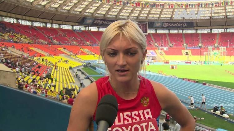 Irina Davydova Moscow 2013 Irina DAVYDOVA RUS 400m Hurdles Women