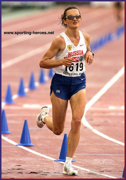 Irina Permitina Irina PERMITINA 2006 European Championships Marathon bronze Russia