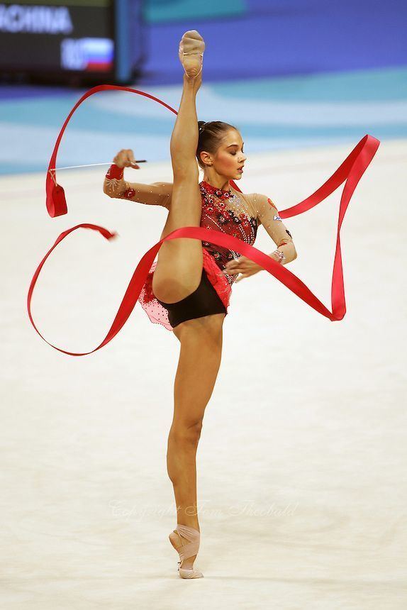 Irina Tchachina Rhythmic Gymnastics Ribbon Irina Tchachina Gymnastics