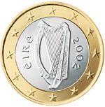 Irish euro coins