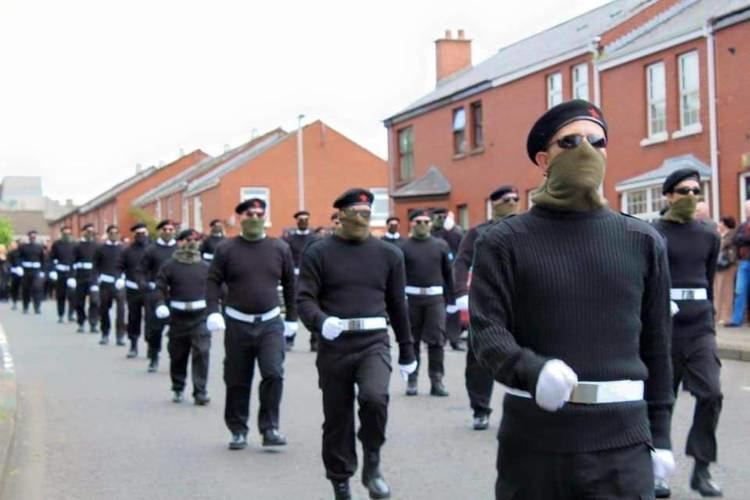 Irish National Liberation Army The INLA Show Of Strength In The City Of Derry An Sionnach Fionn