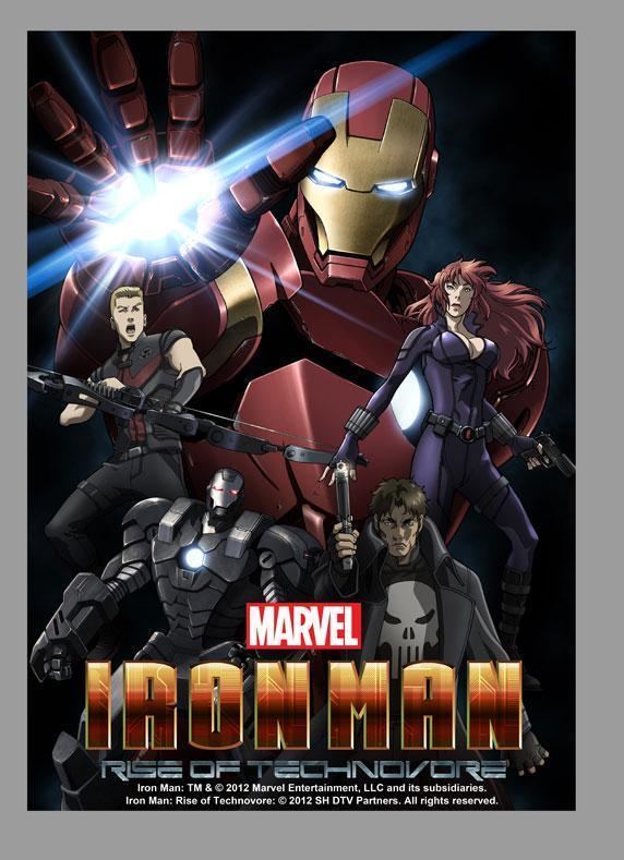 Iron Man: Rise of Technovore Marvel Feature Length Anime IRON MAN RISE OF TECHNOVORE Announced