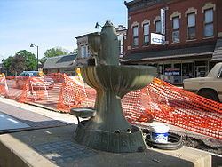 Iron Mike (fountain) httpsuploadwikimediaorgwikipediacommonsthu