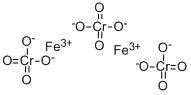 Iron(III) chromate wwwchemicalbookcomCASGIF10294527gif