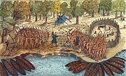 Iroquois War (1609) httpsuploadwikimediaorgwikipediacommonsthu