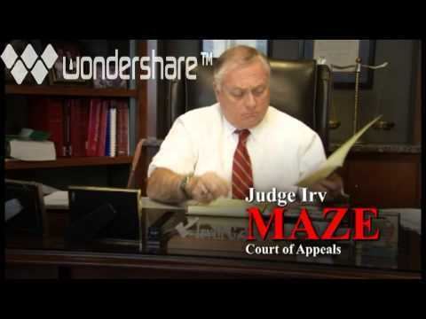 Irv Maze Keep Judge Irv Maze for Court of Appeals YouTube