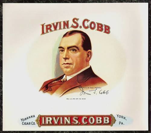 Irvin S. Cobb BOTTLES BOOZE AND BACK STORIES Who the Heck Was Irvin S