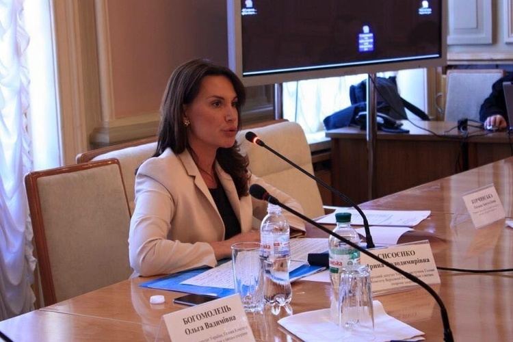 Iryna Sysoyenko On the role of a woman in Ukrainian politics Iryna Sysoyenko