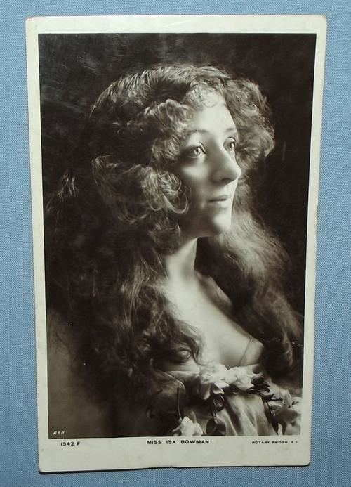 Isa Bowman Post Cards 1910 British Actress Miss Isa Bowman Rotary