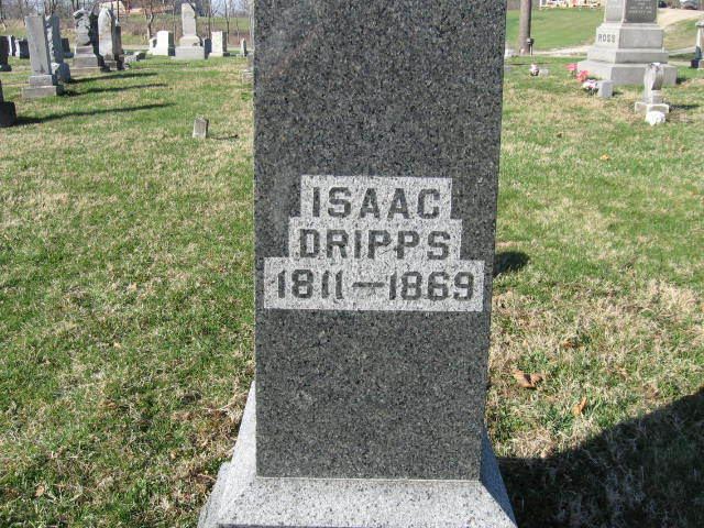 Isaac Dripps Isaac Dripps 1811 1869 Find A Grave Memorial