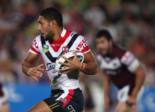 Isaac Liu Isaac Liu Pictures NRL Trial Sea Eagles v Roosters