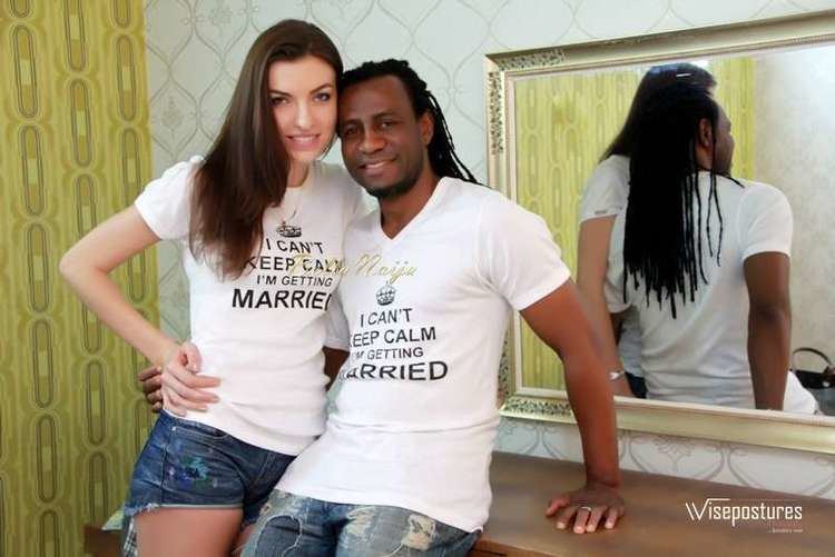 Isaac Okoronkwo Say I Do ExSuper Eagles star Isaac Okoronkwo weds Russian wife