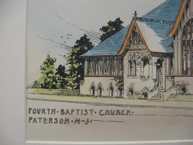 Isaac Pursell Fourth Baptist Church Paterson NJ 1891 Isaac Pursell St Croix