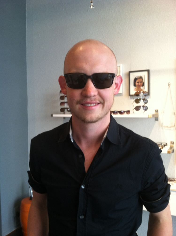 Isaac Slade Isaac Slade of The Fray at Daas Optique Glasses and