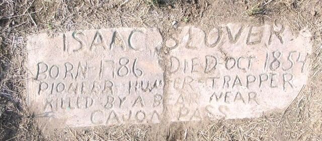 Isaac Slover Isaac Slover 1786 1854 Find A Grave Memorial