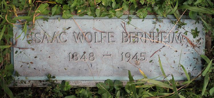 Isaac Wolfe Bernheim Isaac Wolfe Bernheim 1848 1945 Find A Grave Memorial