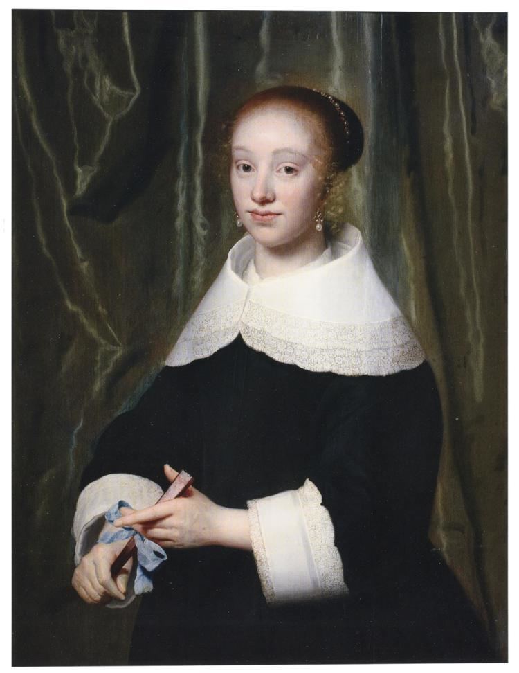 Isaack Luttichuys FileIsaack Luttichuys Portrait of Esther Bary 16301696 ca