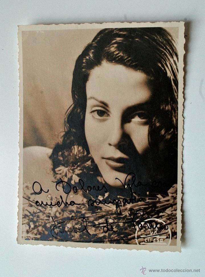 Isabel de Pomés fotografa original cifesa con autografo y dedi Comprar Autgrafos