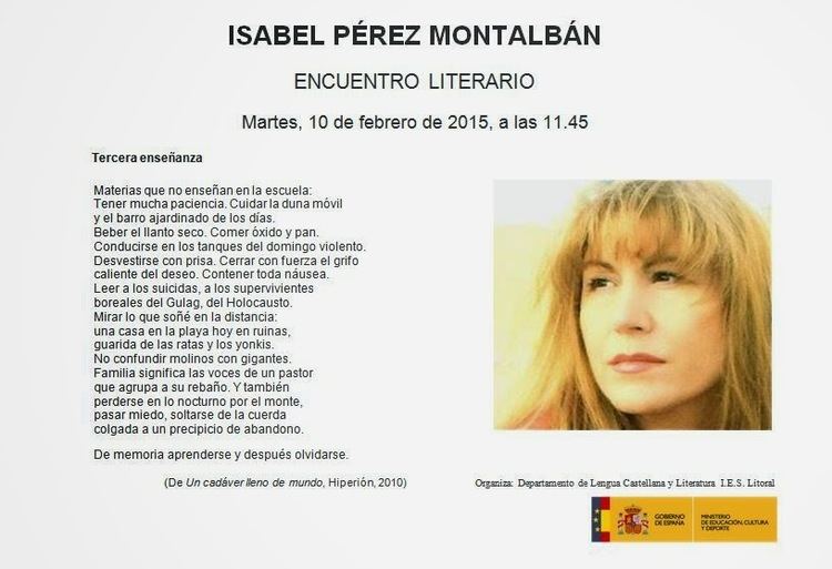 Isabel Pérez Montalbán Biblioteca Litoral Encuentro literario con Isabel Prez Montalbn