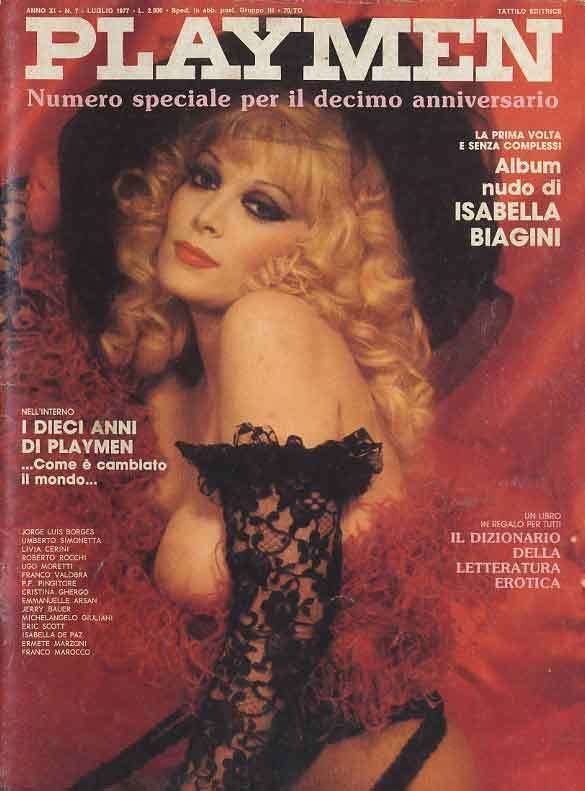 Isabella Biagini TATTILO EDITRICE PLAYMEN 1977 ANNO 11 7 Isabella Biagini