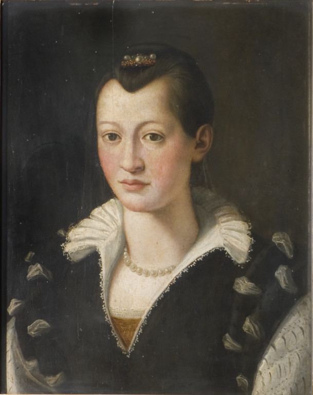 Isabella de' Medici Portrait of Isabella de Medici Bronzino Agnolo VampA