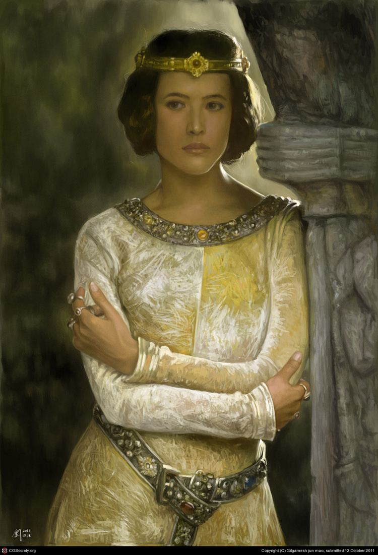 Isabella of France Isabella of France by chang chun mao 2D CGSociety ilustr