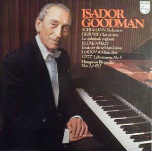 Isador Goodman Isador Goodman Isador Goodman Piano Vinyl LP Album at Discogs
