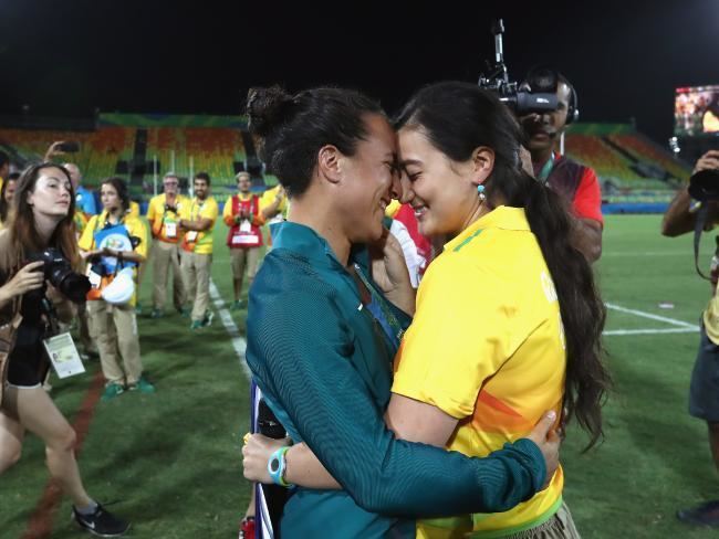 Isadora Cerullo Brazilian Olympic Games player Isadora Cerullo said yes when partner