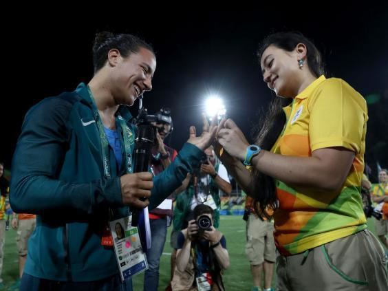 Isadora Cerullo Rio 2016 Olympic athlete Isadora Cerullo gets engaged to girlfriend