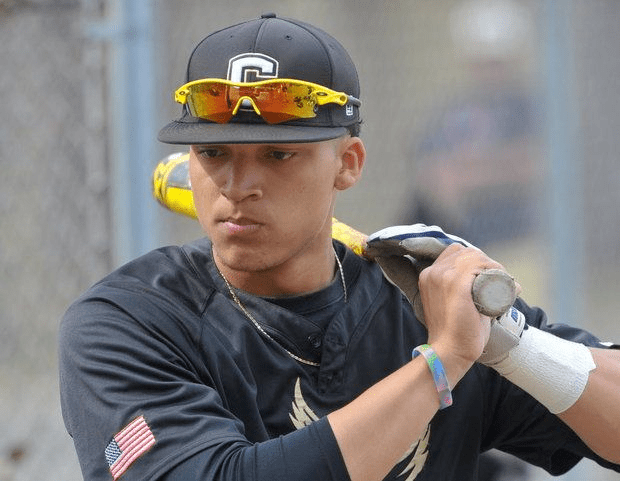Isan Díaz Isan Diaz former Central baseball star traded to Brewers report