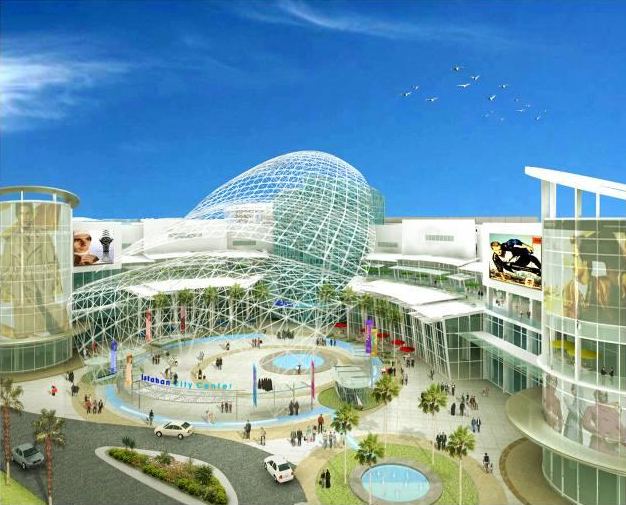 Isfahan City Center FileLargest shopping mall in Iran concept Isfahan City Center 01
