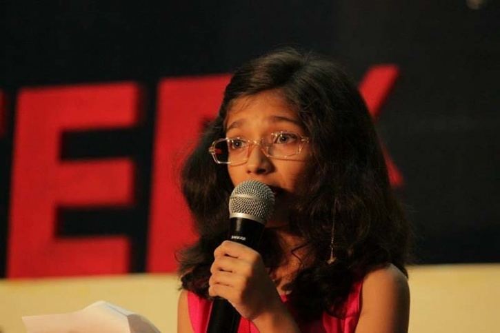 Ishita Katyal 10YO Ishita Katyal India39s Youngest Representative At TEDx Makes