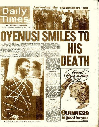 Ishola Oyenusi The Real Story of Ishola Oyenusi Nigerias Deadliest Armed Robber
