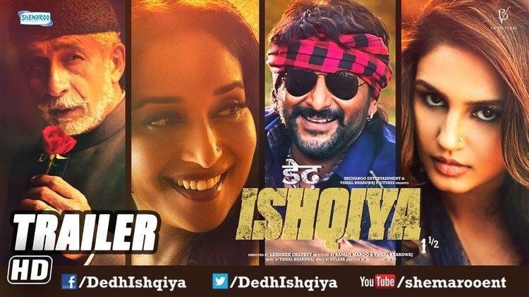 Dedh Ishqiya Jan 2014 First Look Trailer Madhuri Dixit