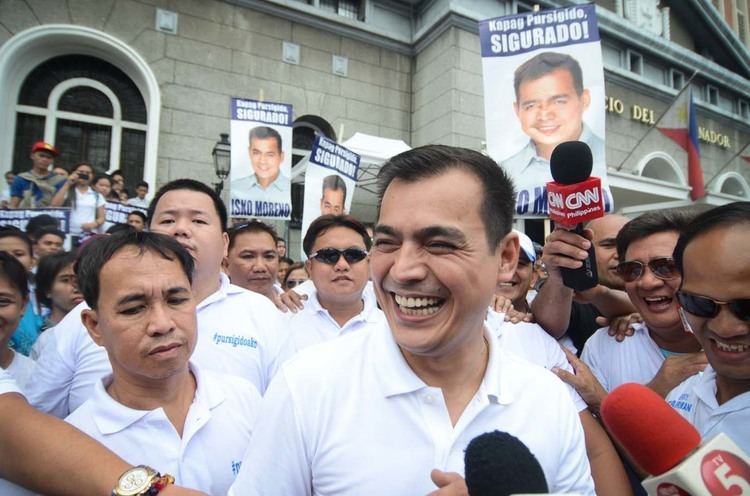 Isko Moreno Manila Vice Mayor Isko Moreno runs for senator