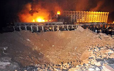 Islamabad Marriott Hotel bombing Islamabad Marriott hotel bomb killed 52 says Pakistan Telegraph