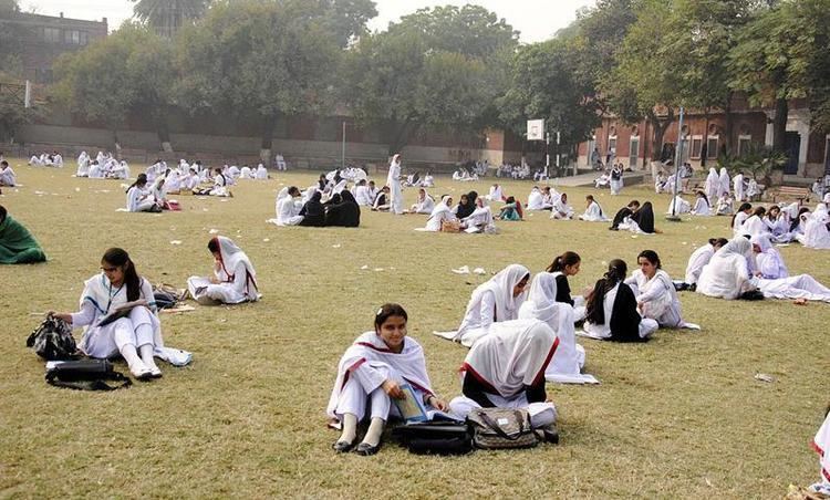 Islamia College (Lahore) Islamia College Cooper Road Lahore girls in Ground LearningAll