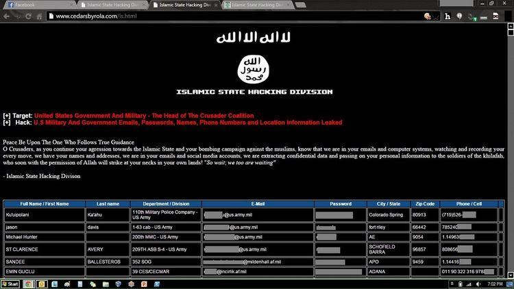 Islamic State Hacking Division