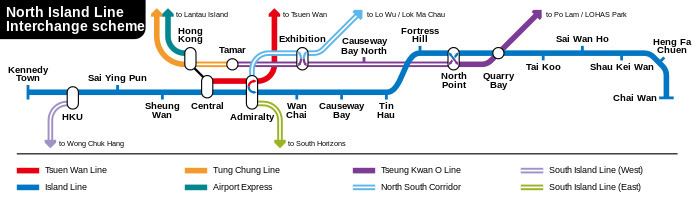 Island Line (MTR) North Island Line Wikipedia