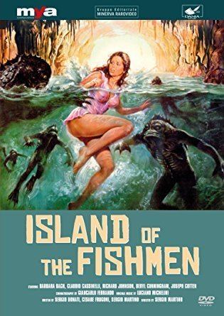 Island of the Fishmen Amazoncom Island of the Fishmen Barbara Bach Claudio Cassinelli