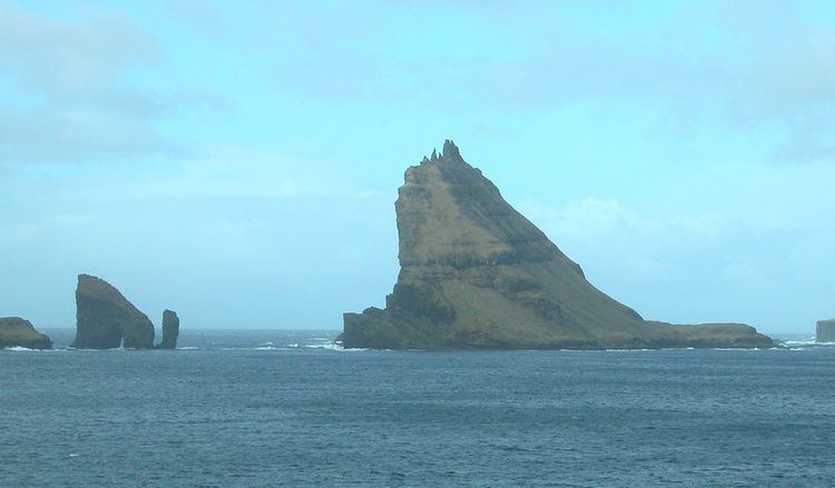 Islets and skerries in the Faroes
