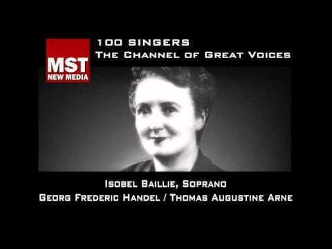 Isobel Baillie 100 Singers ISOBEL BAILLIE YouTube