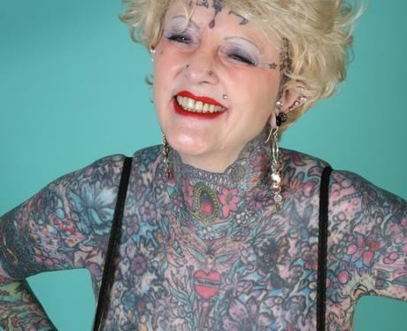 Isobel Varley: World's most tattooed female senior citizen dies aged 77, The Independent