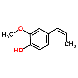 Isoeugenol cisisoeugenol C10H12O2 ChemSpider