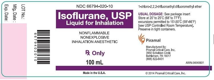 Isoflurane Isoflurane FDA prescribing information side effects and uses