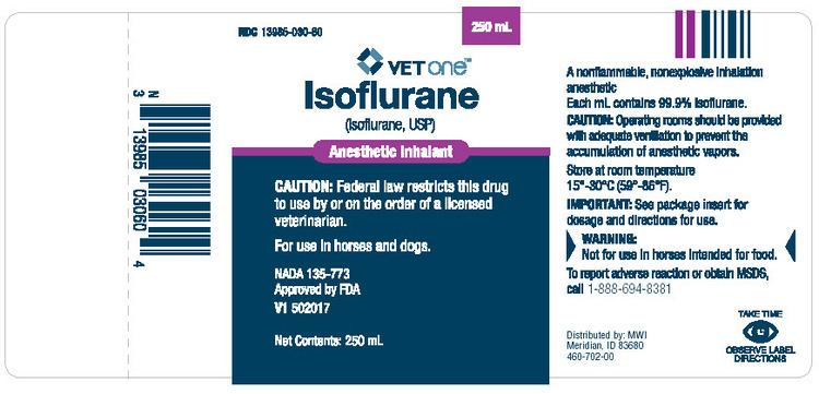 Isoflurane Isoflurane Veterinary FDA prescribing information side effects
