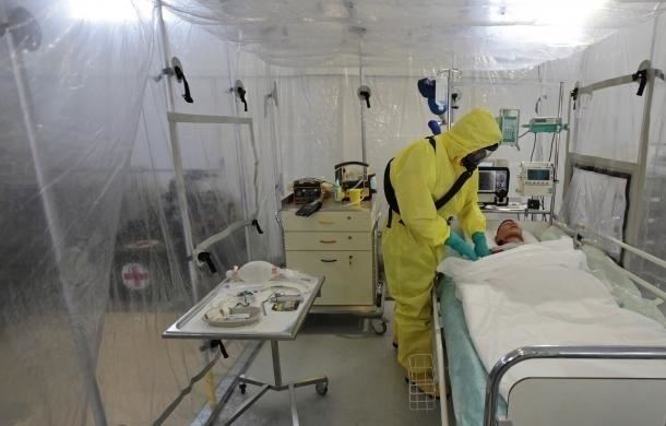 Isolation ward Isolation ward for Ebola Virus Patients World Affairs and News