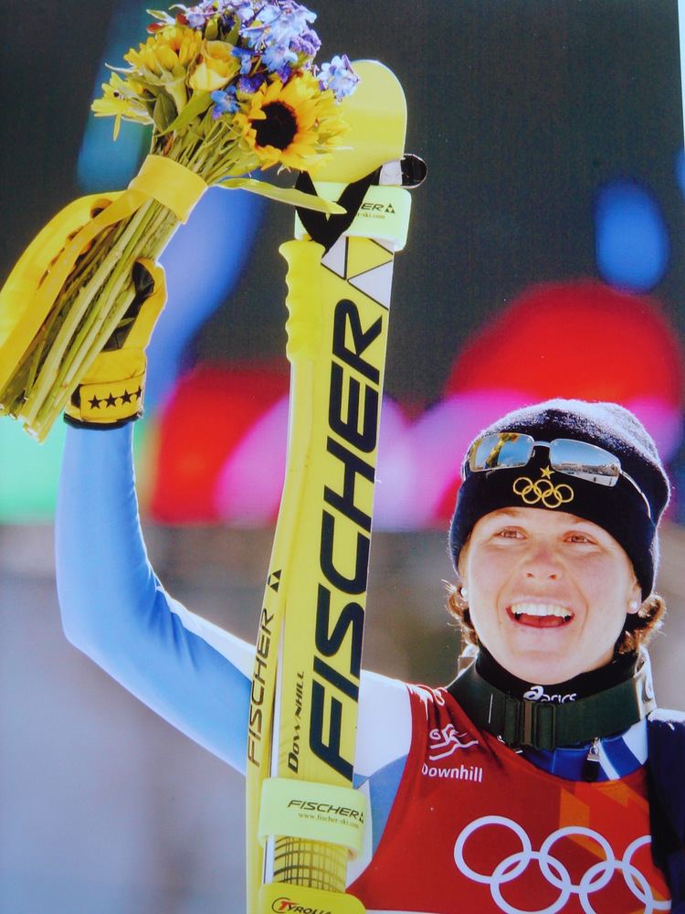 Isolde Kostner Isolde Kostner Sdtiroler Skistars Ski Alpin Weltcup WM