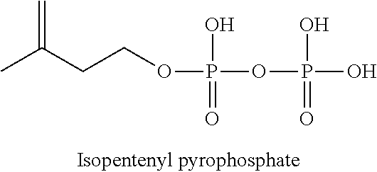 Isopentenyl pyrophosphate Patent US8288147 Host cells for production of isoprenoid compounds