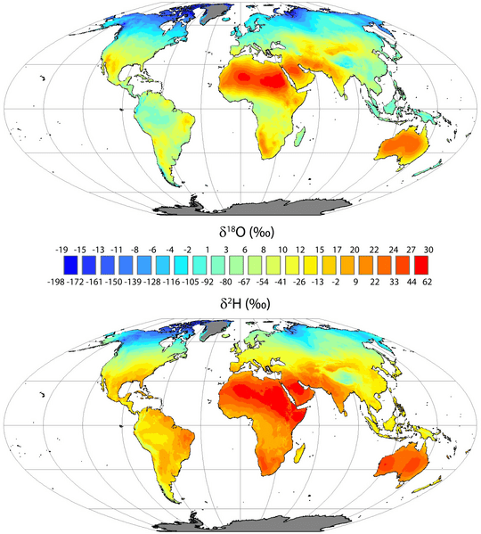 Isoscapes A Simplified GIS Approach to Modeling Global Leaf Water Isoscapes